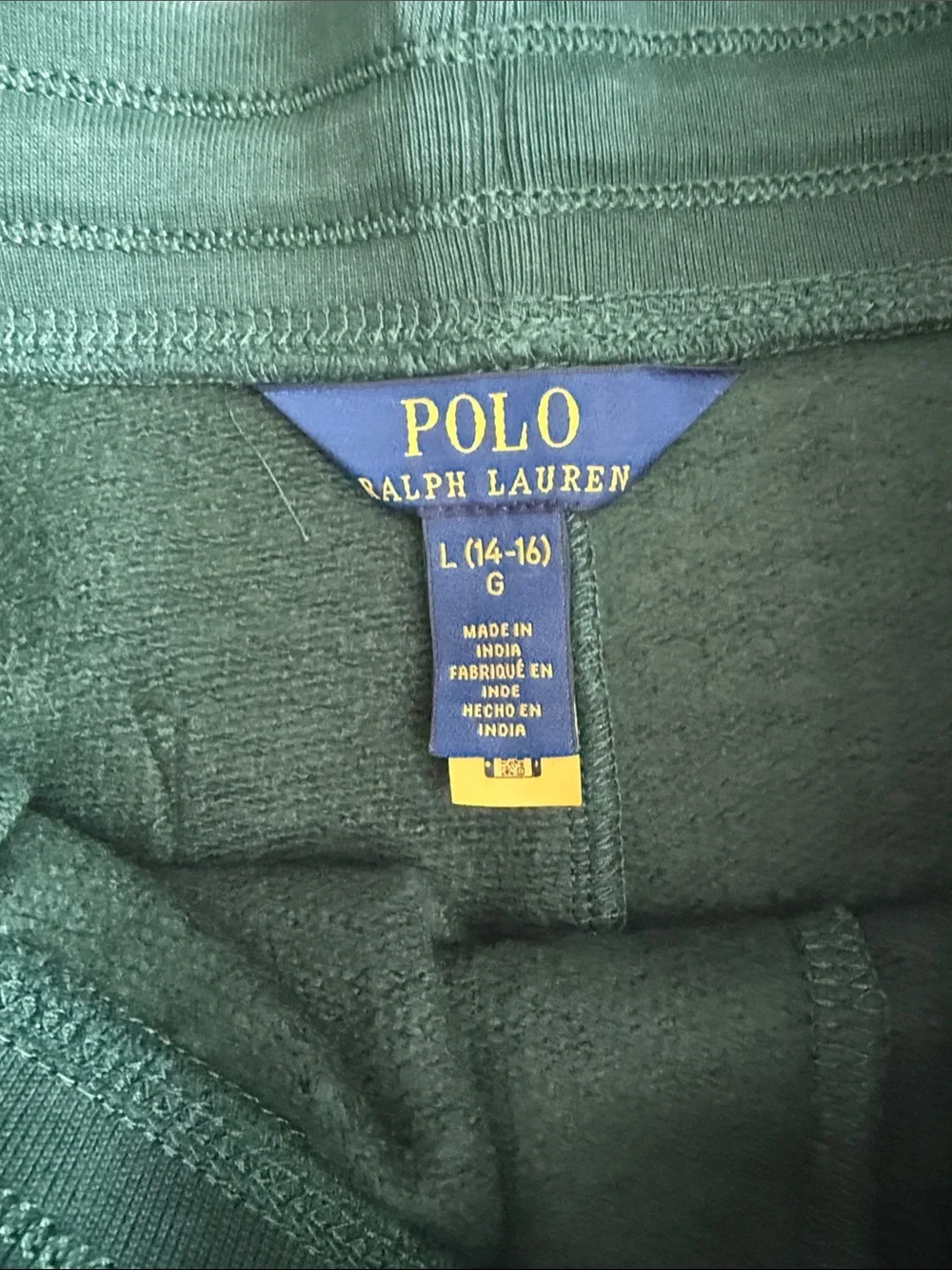 Polo by Ralph Lauren Kids Forest Green Jogger Sweatpants. Pristine conditions.